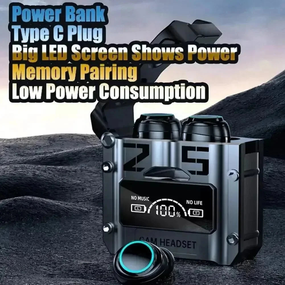 NEW TWS Wireless Headphones Earphones Bluetooth Touch Control Noise